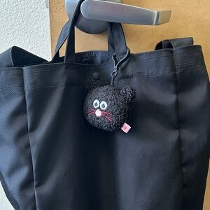 Black Cat Bag Charm
